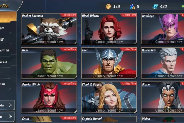 รูปแบบการเล่น Marvel Super War