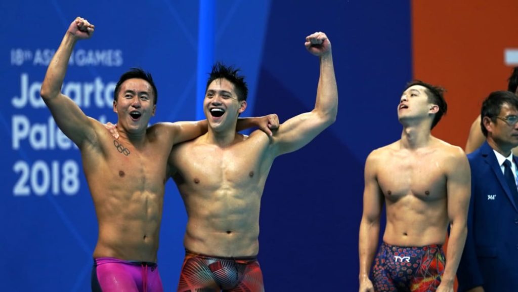 ว่ายน้ำชายสิงคโปร์: ระยะทางและท่าที่มีศักยภาพสูง